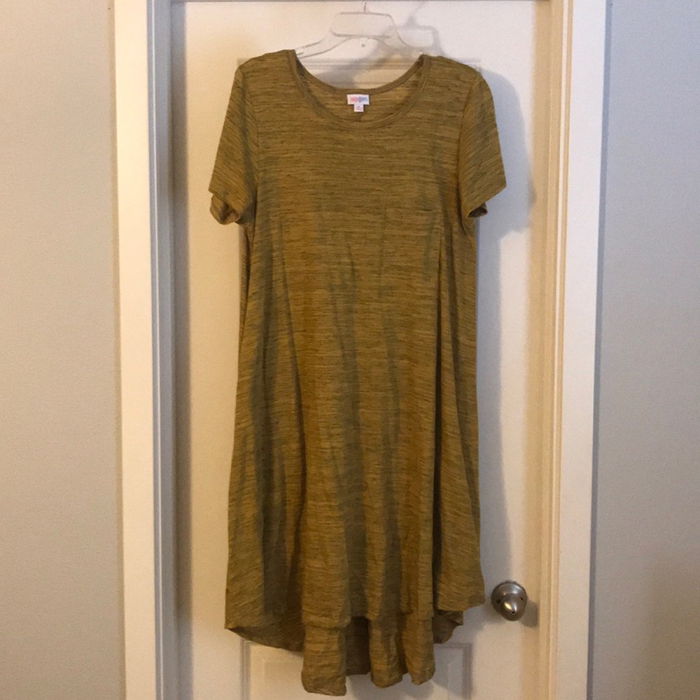 Mustard dress
